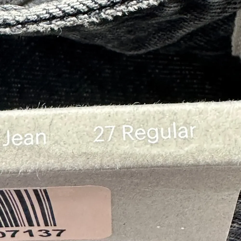 Everlane The Curvy ’90s Cheeky Straight Jean Washed Black Women's 27R NWT - Picture 12 of 13